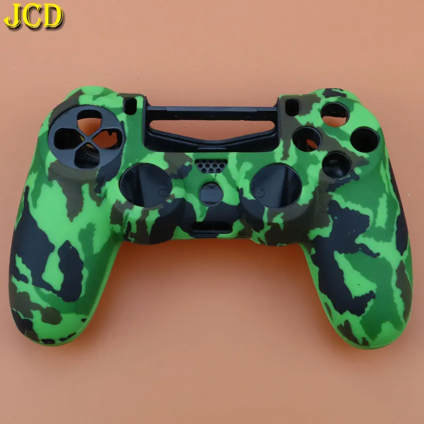 JCD 1 шт силиконовый Камуфляжный защитный чехол для sony playstation 4 Dualshock 4 PS4 DS4 для контроллера PS4 - Цвет: B