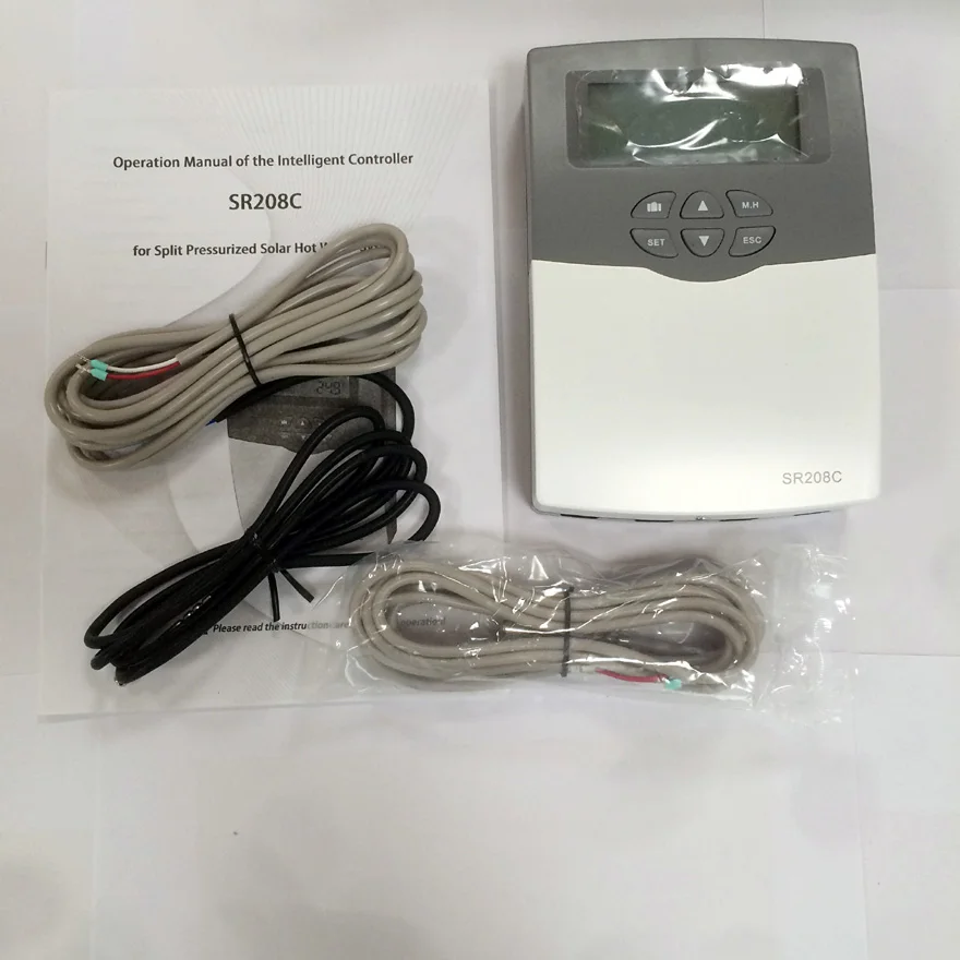 SR208C Solar Heating System Controller Water Heater Temperature