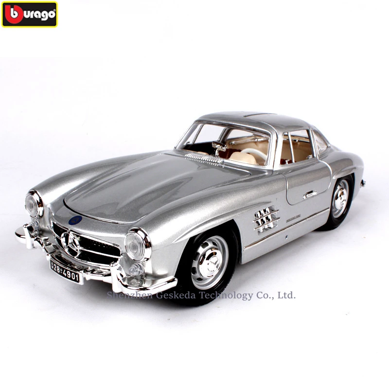 Bburago 1/18 1954 Mercedes 300SL сплав Ретро модель автомобиля классическая модель автомобиля украшение автомобиля коллекция подарок