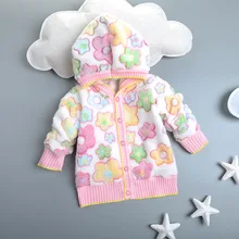 Милый теплый свитер для маленьких девочек