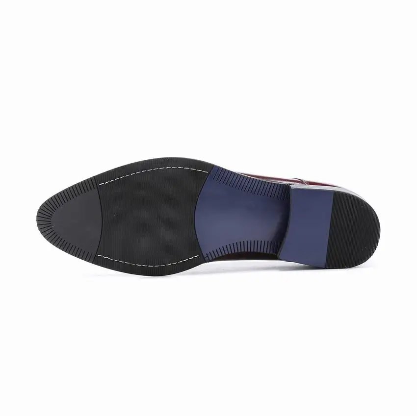Eioupi дизайн Топ реальный полное зерно кожа мужские деловые туфли Мужские модельные броги крыло-Советы обувь e870-102