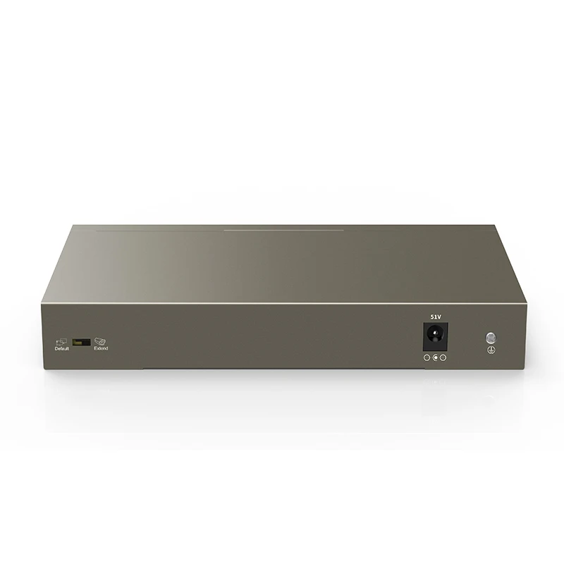 Tenda TEF1109P 8 63W Fast Ethernet полный дуплекс 10/100 Мбит/с 1 Гбит/с Мощность переключателя 58 Вт