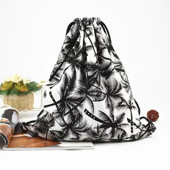 

JHD women's tree Backpack 3D Print Bag Drawstring Backpack Beach Travel Lady Backpack Portable Drawstring Bag