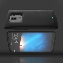 Высокое качество! 5000 мАч Внешний блок питания резервного копирования батарея зарядное устройство чехол для mate 9/10 Силиконовые Мягкие ТПУ чехлы для телефонов