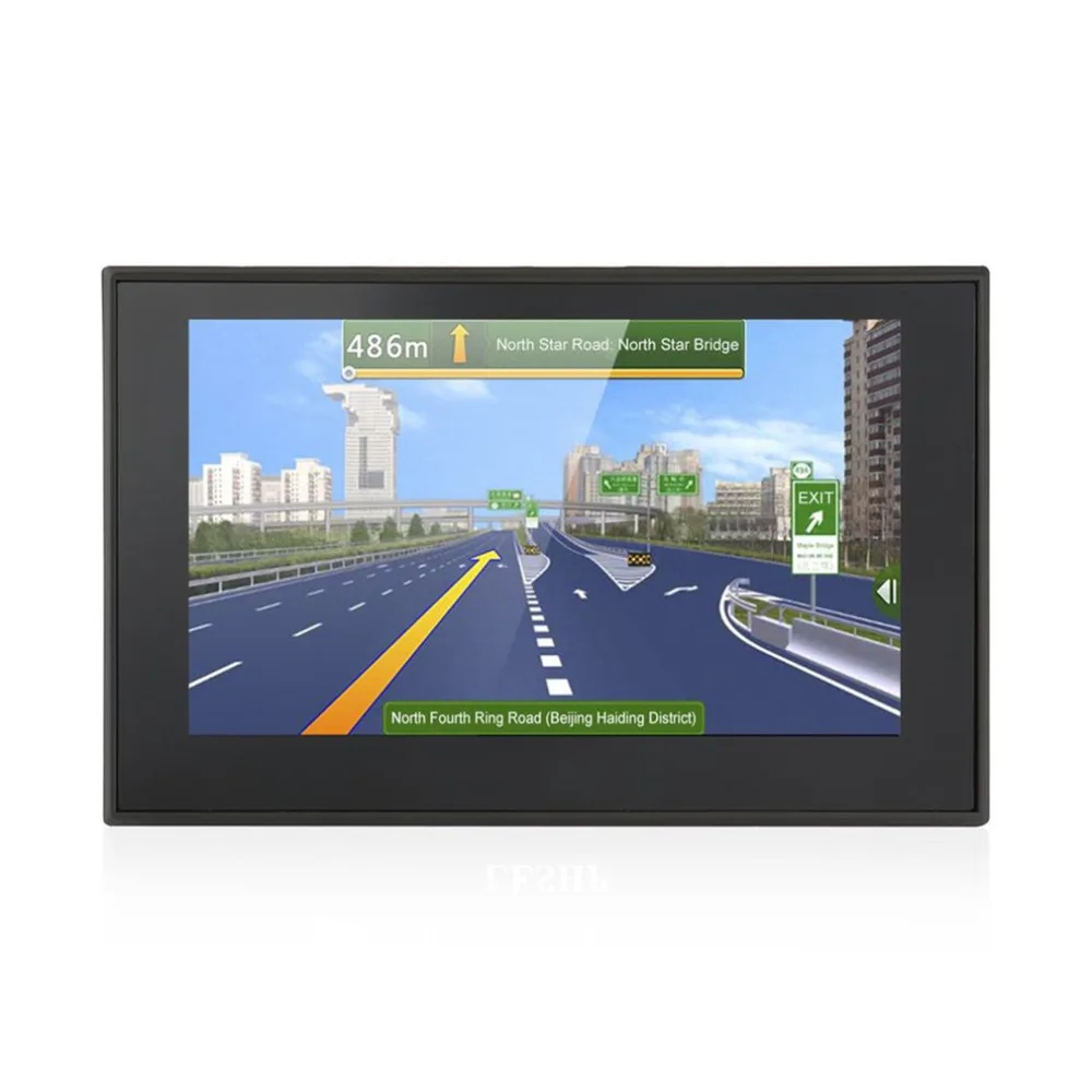 

New 5 inch TFT LCD 8GB Navigator POI FM Transmitter Multimedia GPS Precise Positioning System GPS Satellite Navigation hot