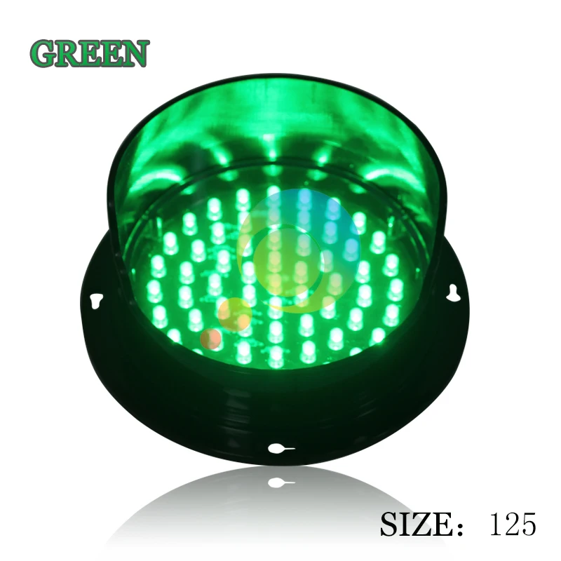 

DC12V LED traffic signal light customized 125mm traffic lamp hot selling traffic light replacement