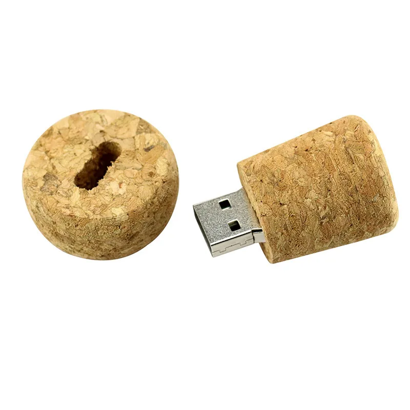 Пробка для бутылки вина деревянная пробка USB флэш-накопитель 4 ГБ 8 г 16 г 32 Гб ручка-накопитель Флешка карта памяти для хранения флешки креативные подарки