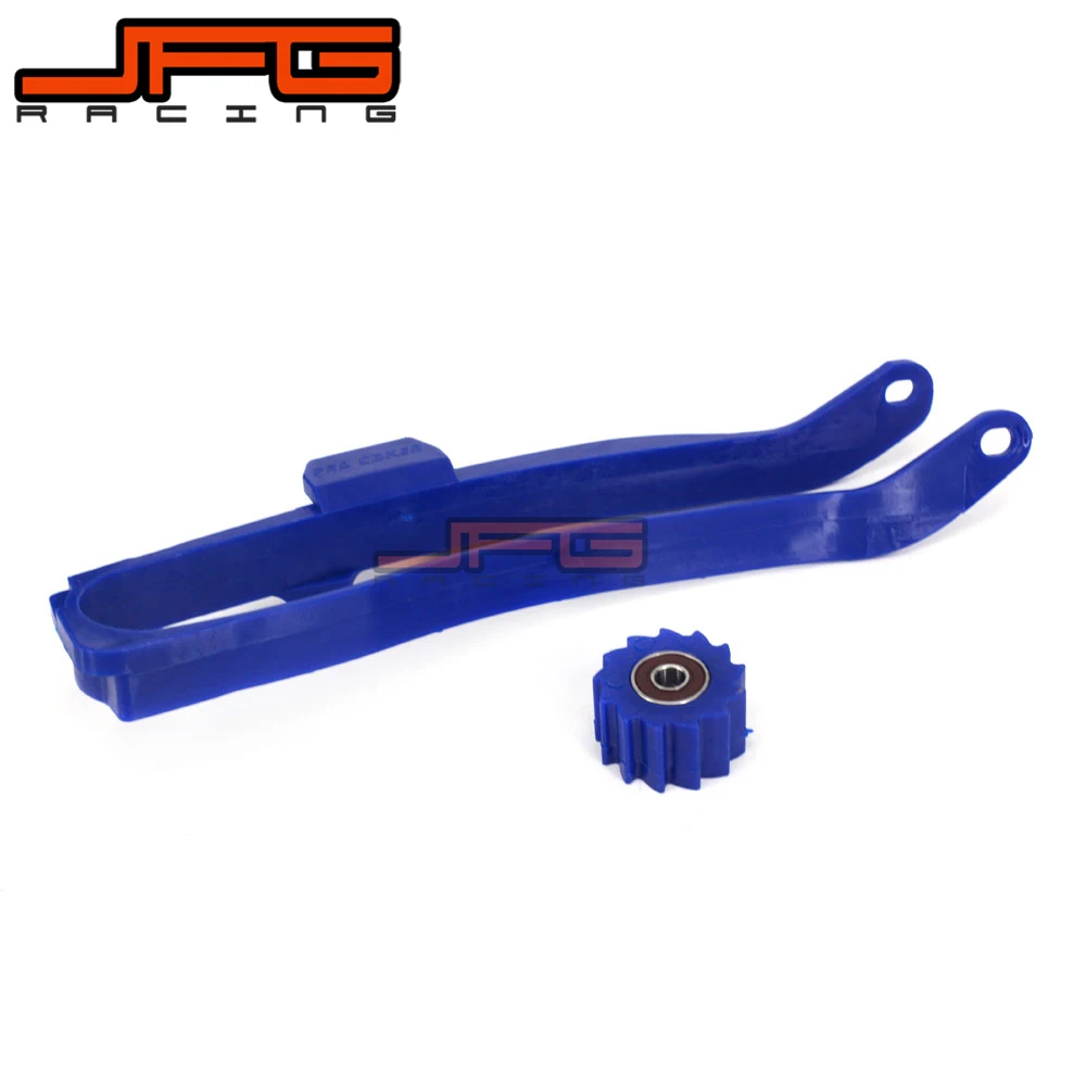 Зеленая Цепь ползунок маятник направляющий нижний ролик для YAMAHA WR250F WR450F YZ250F YZ250FX