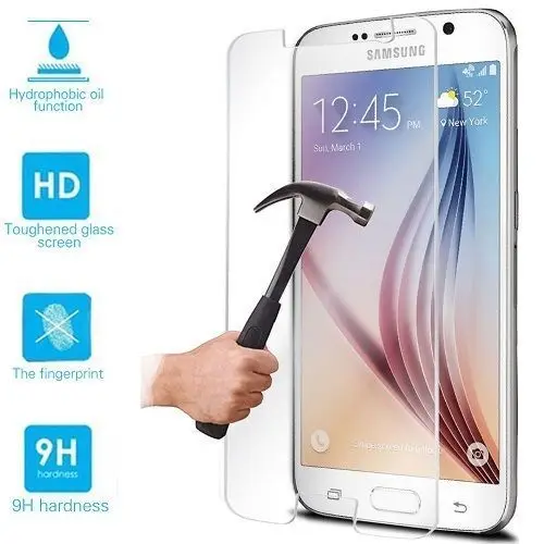 

HCCZ 2.5D for Samsung Galaxy Note 3 4 5 C5 C7 E5 E7 G360 G530 G531 S6 S5 High-quality Tempered glass Screen protector glass