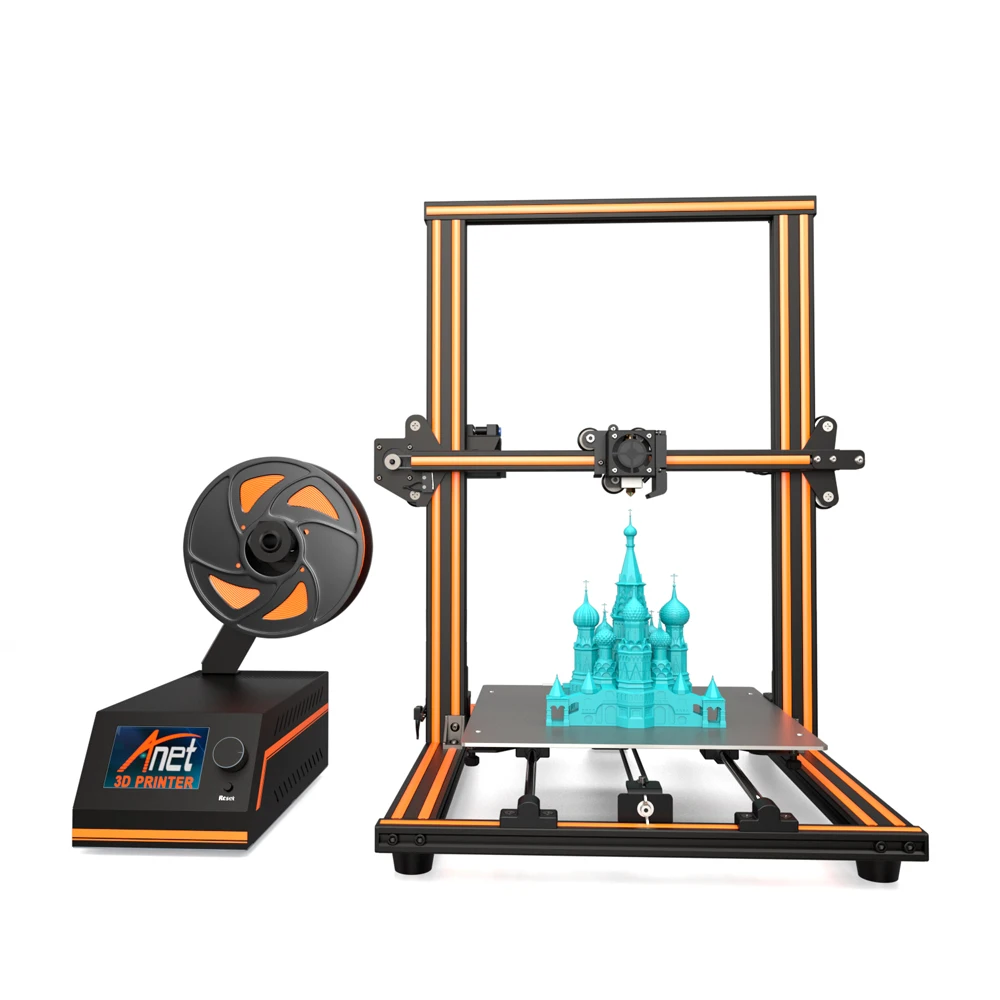 Impresora Anet E12 E16 3D preensamblar boquilla de extrusión DIY de alta precisión Reprap Prusa i3 3D Impresora con 10m filamento Impresora 3D - 5