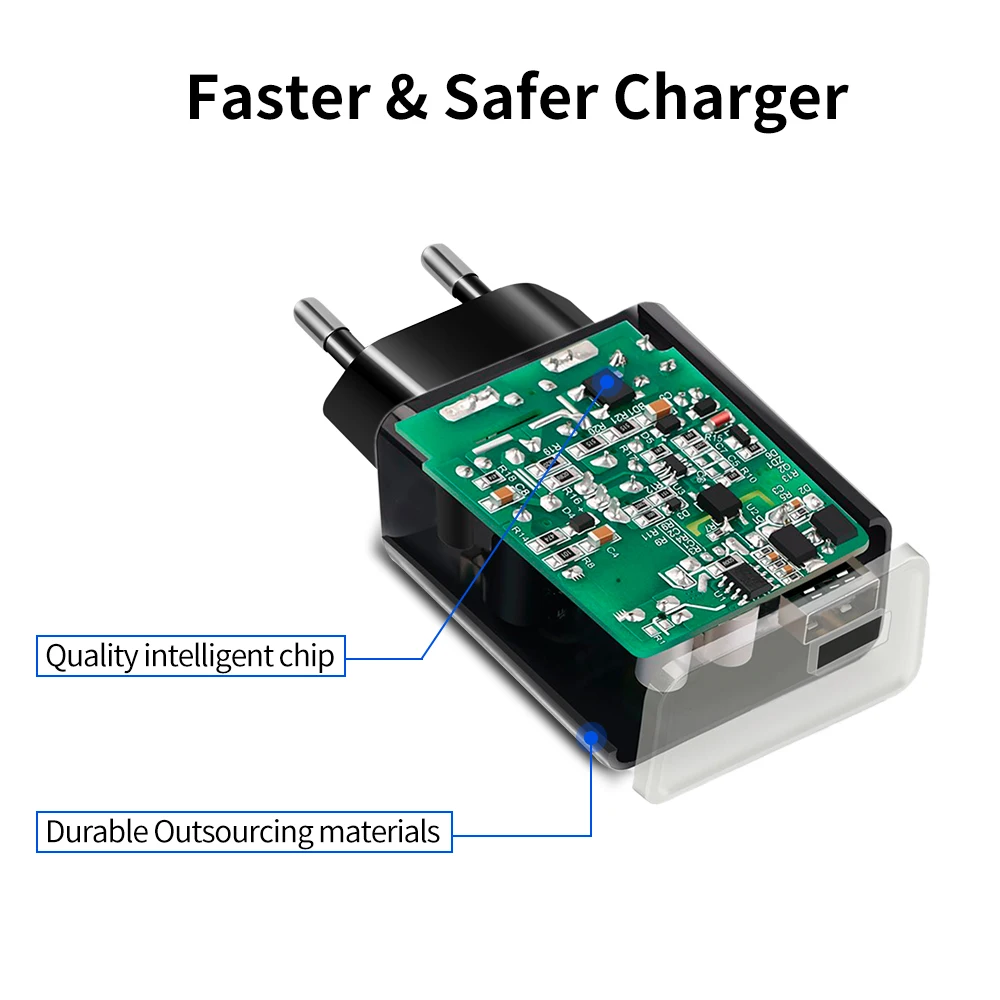 Nillkin USB зарядное устройство 2A Топ быстрое зарядное устройство для мобильного телефона USB зарядное устройство адаптер настенный Разъем для ...