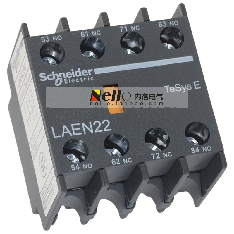 

[ZOB] Authentic original contactor being installed auxiliary contact LAEN22N LA-EN22N 2 opening 2 closed --10pcs/lot
