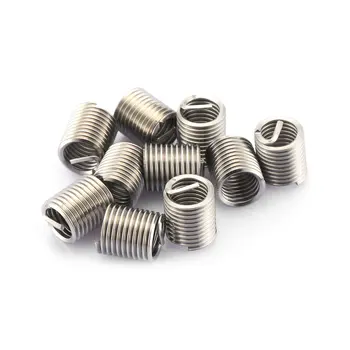 

60PCS Thread Insert Set M3/4/5/6/8/10/12 Thread Repair Insert Kit for Helicoil Repairing Tools High Strength & Hardness