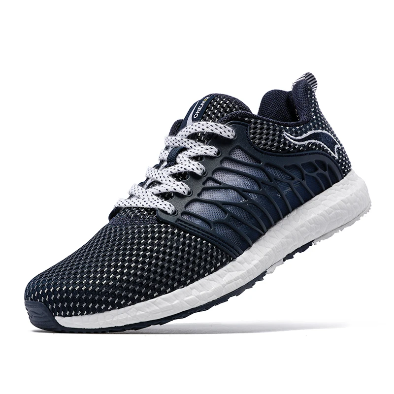 Женские кроссовки для бега ONEMIX сетчатые дышащие легкие крутые на шнуровке