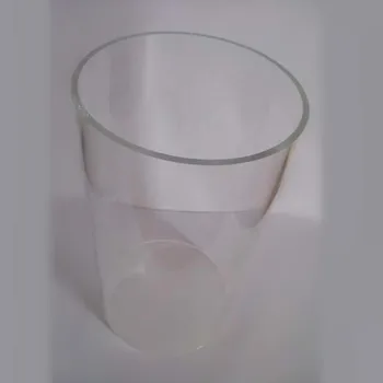 

2pcs Acrylic Tube Clear OD500x5x1000mm plastic building material home improvement can cut any size