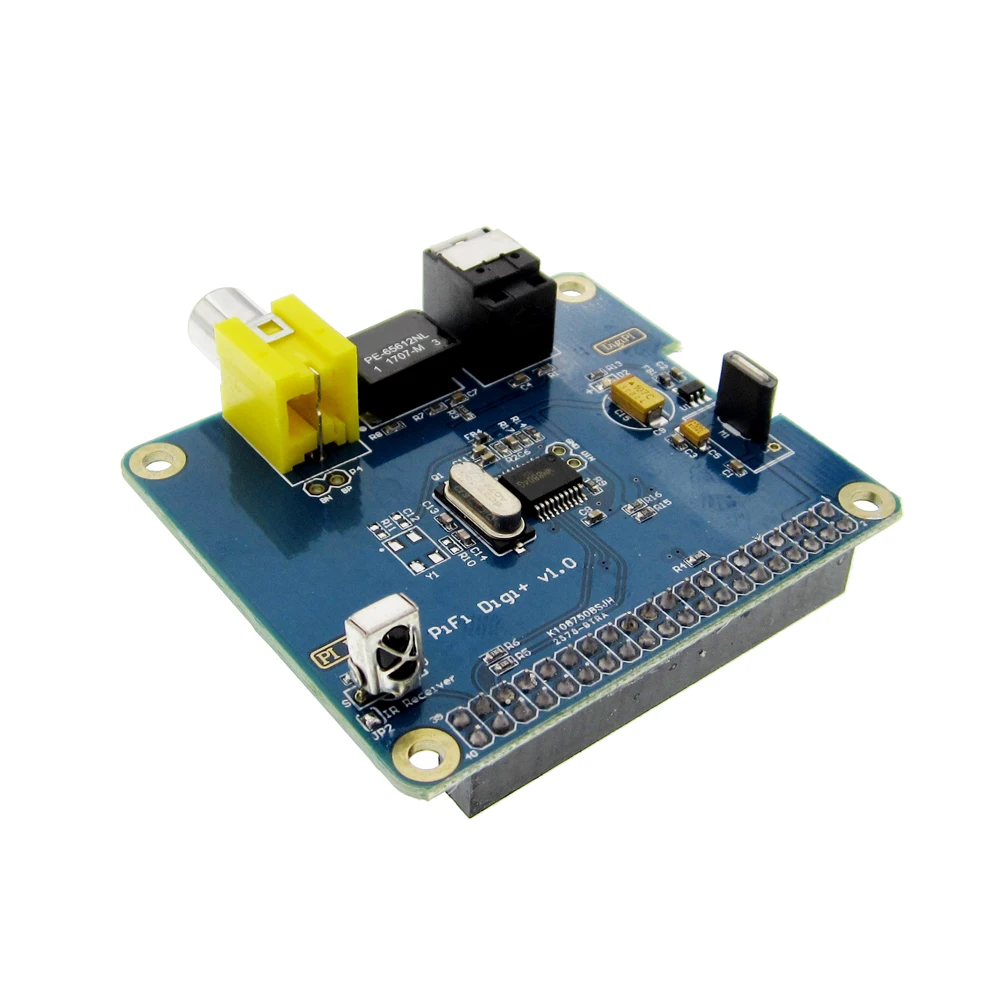 HIFI DiGi + Plus цифровая звуковая карта I2S SPDIF оптическое волокно для Raspberry Pi 3 model B 2B 2 3B A