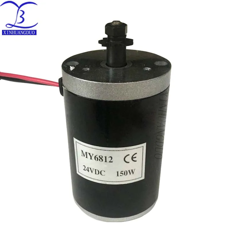MY6812 Dc 150w 24 v/высокоскоростной двигатель с звездочкой самокат маленький мотор