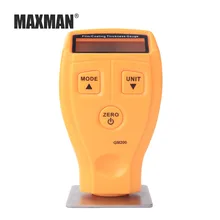 MAXMAN Мини цифровой автомобильный 0-1,80 мм Диапазон краски покрытие толщиномер автомобильный измеритель толщины покрытия Тестер автомобильный диагностический инструмент