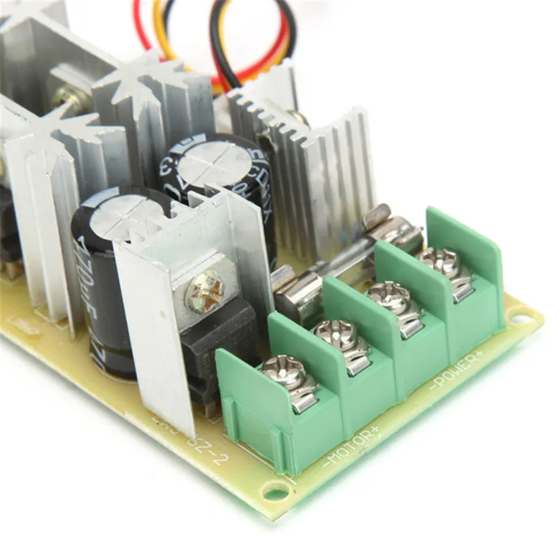 Новое поступление, горячая Распродажа DC 10-60 V 20A 1200 W PWM модуль управления скоростью двигателя высокого качества