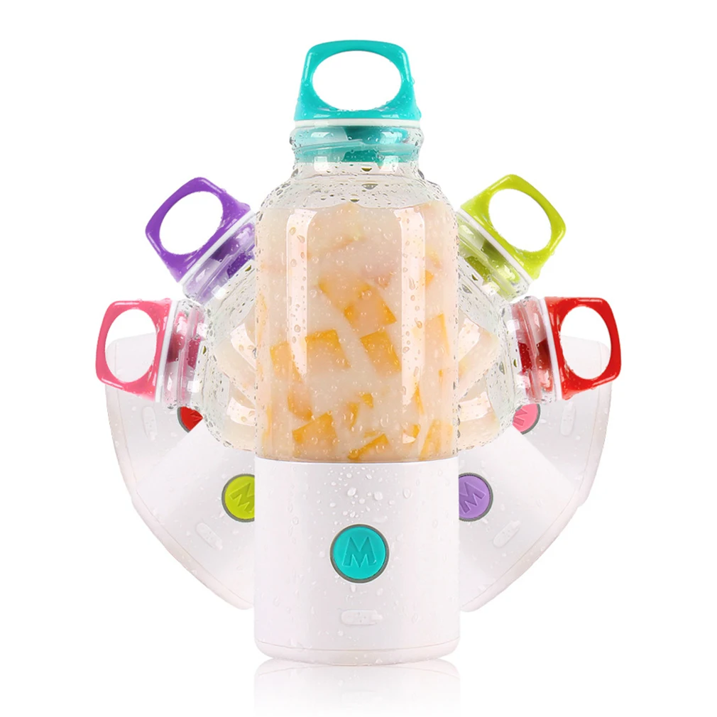 Portable Size Second Generation Electric Fruit Vegetable Juicer Wireless LED Indicator Rechargeable Juice Extractor Juicer Cup