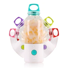 Portable Size Second Generation Electric Fruit Vegetable Juicer Wireless LED Indicator Rechargeable Juice Extractor Juicer Cup