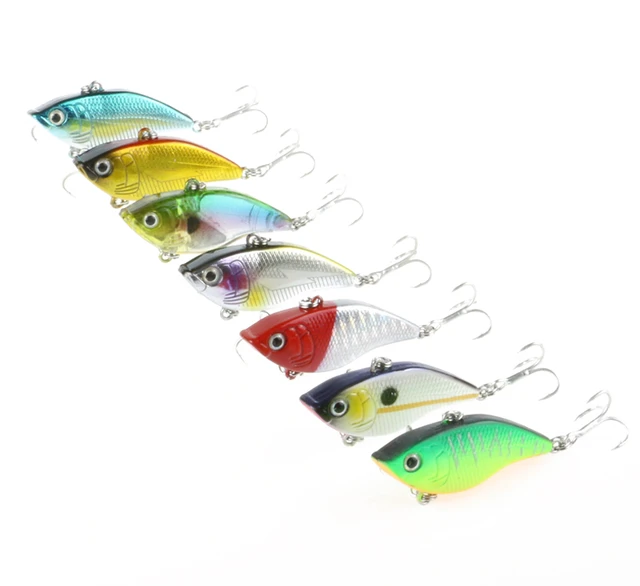 7 Pieces Sinking Vib Fishing Lure 5cm 14g Lipless Crankbait Artificial  Vibration Bait Fishing Wobblers Fishing Tackle - Fishing Lures - AliExpress