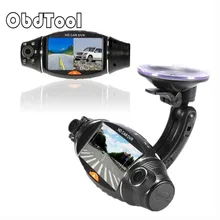 Obdtool R310 2.7 «Видео Приборная панель автомобиля Двойной объектив Камера Регистраторы GPS HD Видеорегистраторы для автомобилей черный