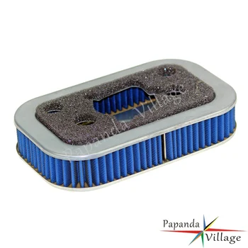 

Papanda Motorcycle Blue High Flow Replacement Air Filter Motorbike Air Cleaner for Harley Sportster XL 883 1200 Custom 1988-2003
