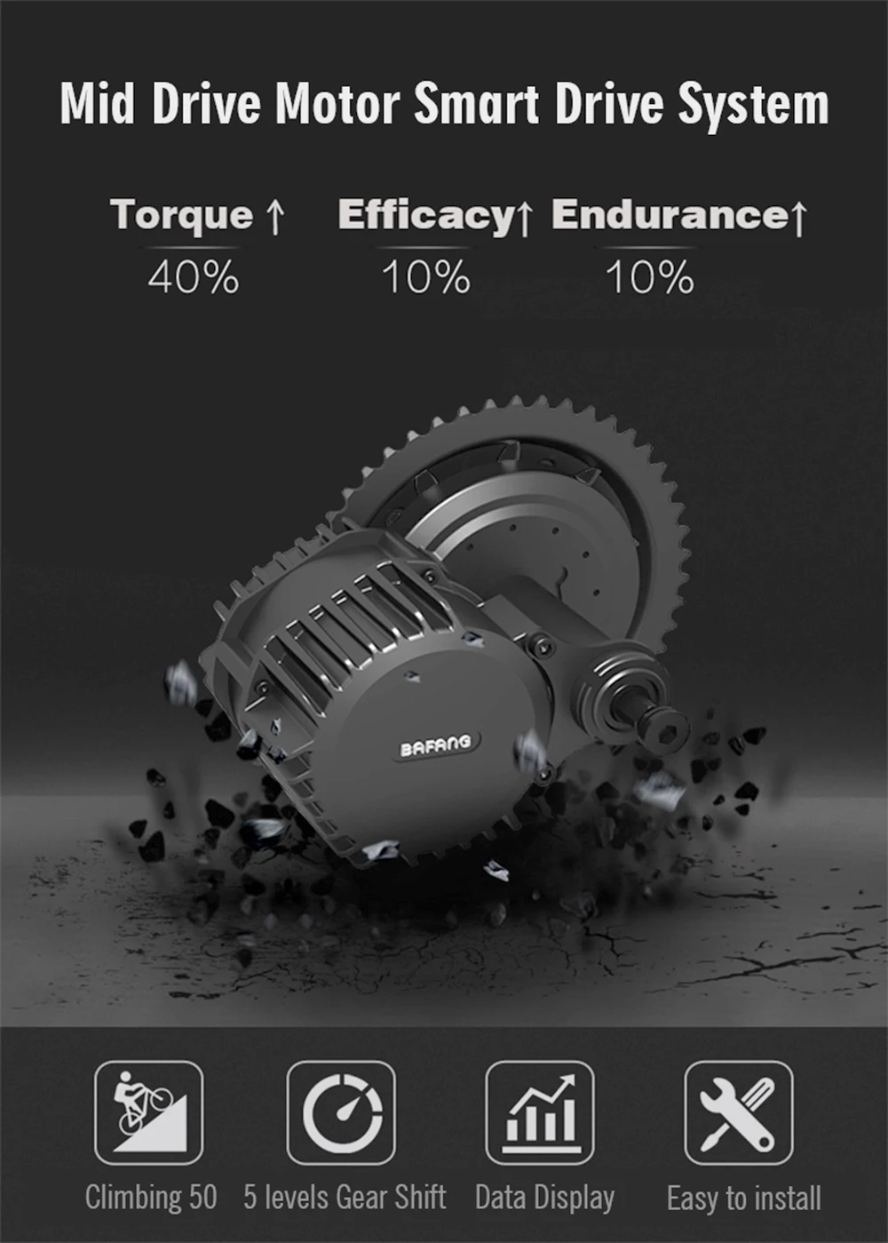 Best 36V 500W Bafang 8fun BBS02 BBS02B Mid Crank Drive Motor Eletric Bicycle E Bike Geared bicicleta electrica Conversion Kit 15 Best 36V 500W Bafang 8fun BBS02 BBS02B Mid Crank Drive Motor Eletric Bicycle E Bike Geared bicicleta electrica Conversion Kit 15
