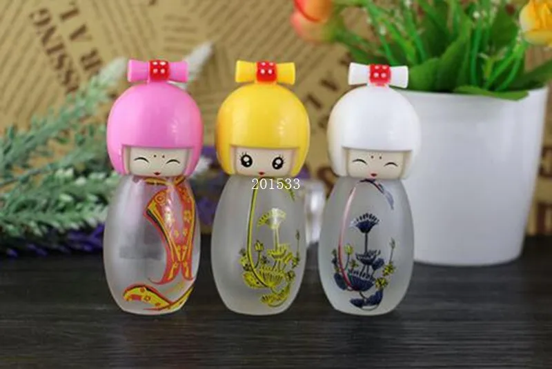 Us 97 5 20ml Multi Color Dolls Glass Perfume Spray Bottle Decorative Cosmetic Bottles Atomizer Cosmetic Supplies 50pcs Lot In Refillable Bottles
