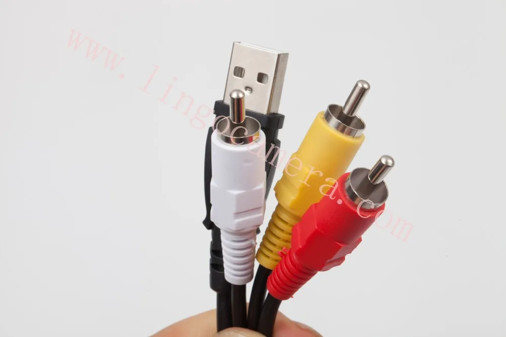 1 5 м футов папа A до 3 RCA AV A/V ТВ адаптер кабель USB красный желтый белый T.V|Аксессуары