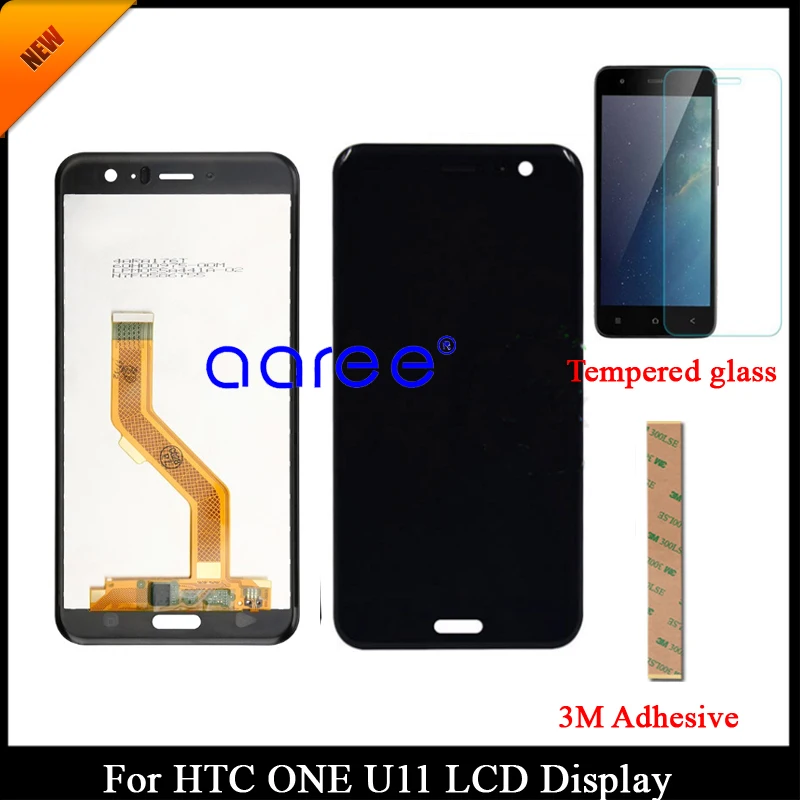 ЖК дисплей для HTC U11 100% испытано класс ААА с дигитайзером сенсорного экрана