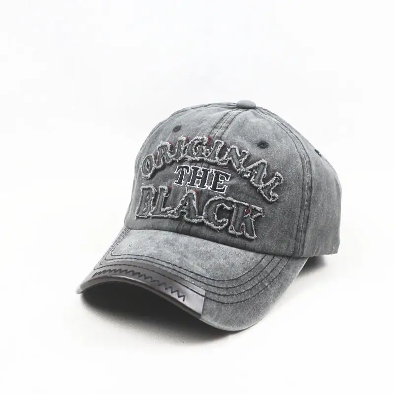 

Hot retro baseball cap fitted cap snapback hat for men women gorras casual casquette Letter embroidery black cap Hip hop caps