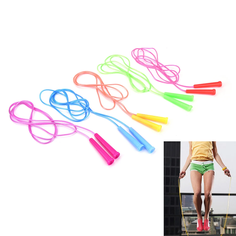 

5 colors Skip Rope Cord Speed Fitness Aerobic Jumping Exercise Equipment Adjustable Boxing Skipping Sport Jump Rope