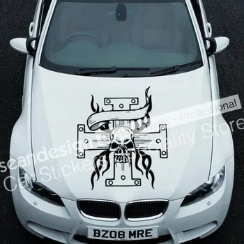 

Cool! Totem Skull A 017 Auto Car Decal Sticker PVC(black,white,red,Gray colour)