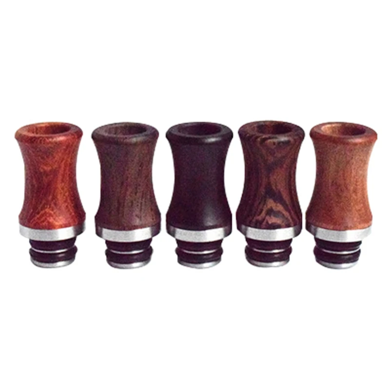 

Stainless Steel Mouthpiece Wooden Long 510 Drip Tip For Electronic Cigarette Atomizer Series Vape Accessories