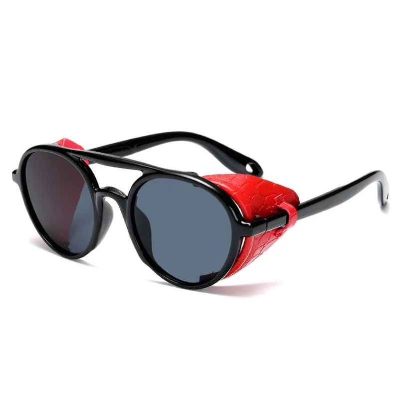 

Fashion Round Steampunk Sunglasses Brand Designer Women Men Vintage Sun Glasses Retro UV400 Shades Eyewear Oculos de sol