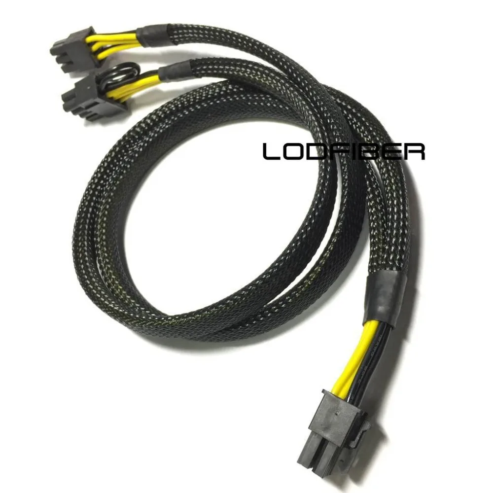 

LODFIBER 8pin to 8+6pin Power Cable for NZXT PSU and Intel Xeon Phi GPU 50cm
