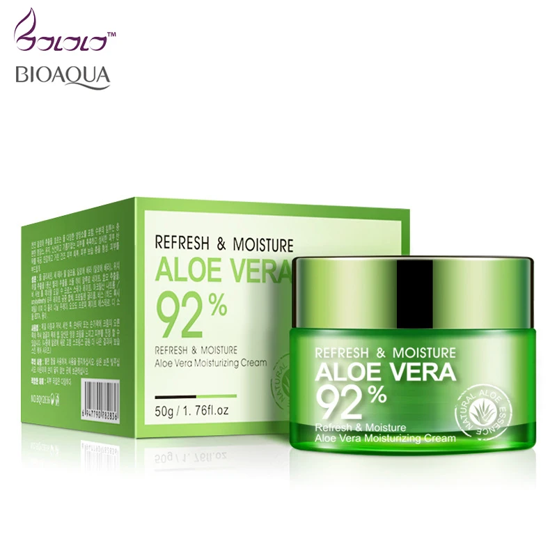 Beauty Nature Aloe Vera Skin Cream with Rich Aloe repair Soothing Moisturizer Gel Essence Hyaluronic acid Face Creams Skin Care