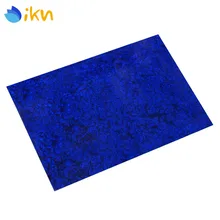 Новая голубая жемчужная гитара бас-гитары пустой материал лист 430x290x2,3 мм 4Ply для накладки на заказ