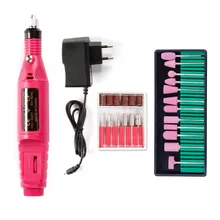 Электрические сверла для ногтей аппарат для маникюр кутикула жидкость для снятия геля шлифовальный инструмент Биты педикюр машина Шлифовальная головка для ногтей резаки