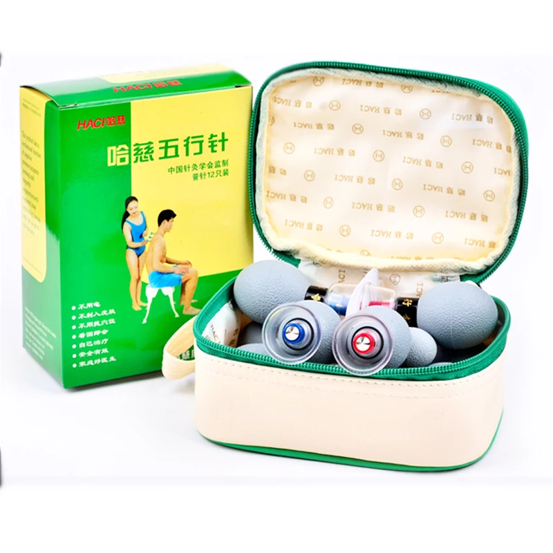 12 cups/box massage Vacuum cupping set thicker aspirating