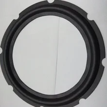 2 шт. 6,5 дюймов 6,5 ''НЧ-динамик громкое Динамик резиновые сурроундс 116 мм/L1: 126 мм/L2: 143 мм/158 мм