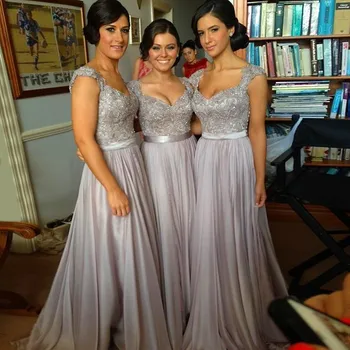 

Bridesmaid Dresses Long Chiffon Vestidos De Festa Vestido Longo Renda Vestidos Para