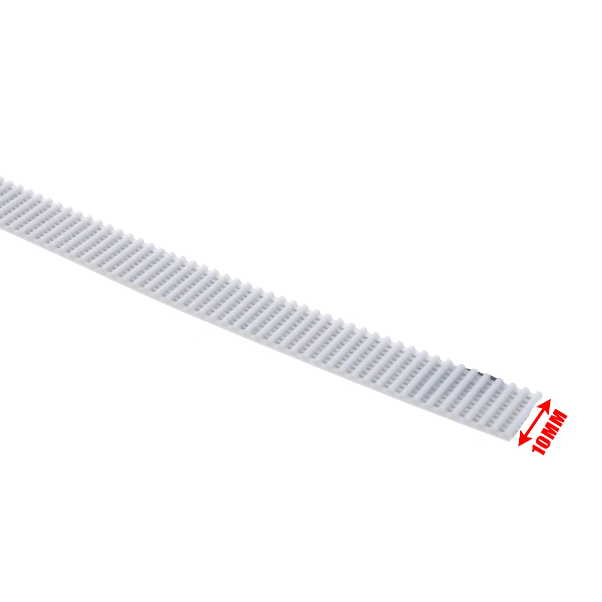 Mayitr 5M 10mm PU GT2 Timing Belt White Open End Steel Cords Reinforced Suitable For 3D Printer Accessoires