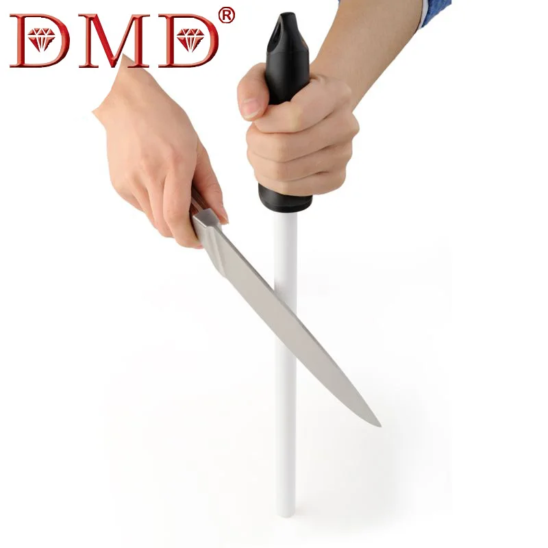 DMD Ceramic Sharpening Stick Ceramic Kitchen Knife Sharpener Rod ABS