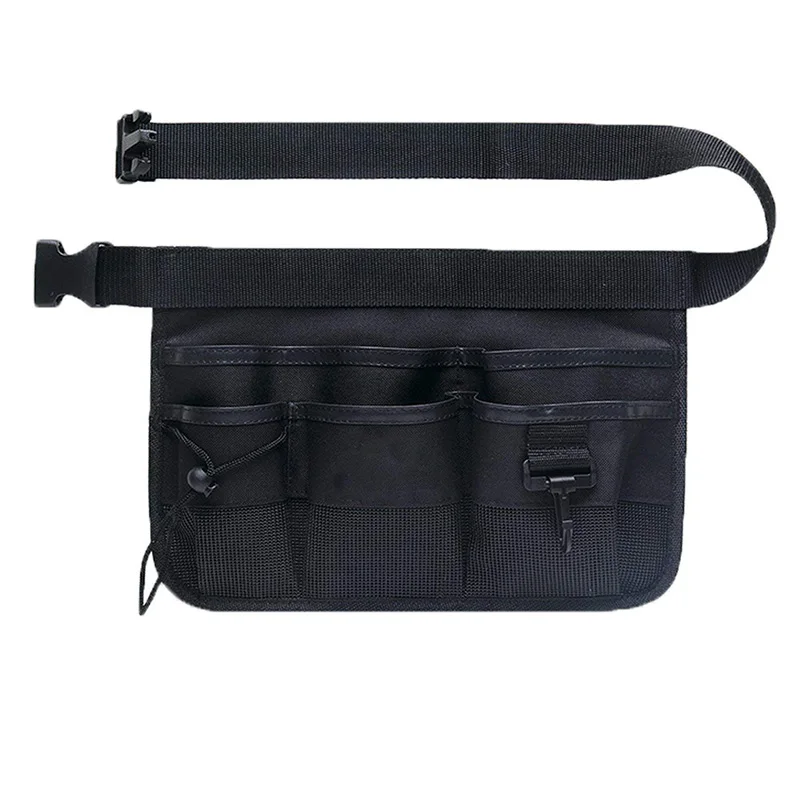 

Waist Bag Belt Pouch Waist Pocket Heavy Duty Oxford Tool Apron with 7 Pockets Electrician Gardening Tool Fanny Pack Heuptas