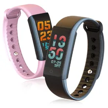 Умный Браслет фитнес-трекер цветной экран пульсометр сон Шагомер Спорт Водонепроницаемый трекер активности Android iOS