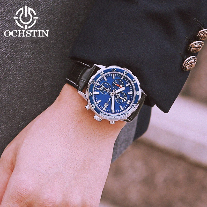 Reloj Hombre 2016 спортивные мужские часы с хронографом Топ бренд роскошные модные