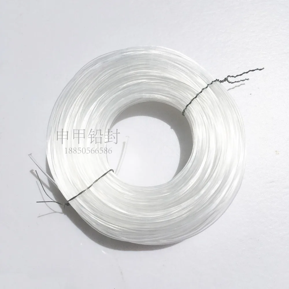 nylon diameter of 0.6mm 60m per roll Crystal Non-Stretch Beading Fish Line Wire Nylon Rope Cord Thread String For DIY Necklace
